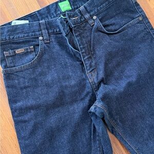 Boss Blue Straight Jeans Classic Fit